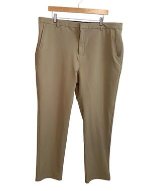 Teren Designs Men's Khaki Mid Rise Made for Adventure Pants Size 38x30